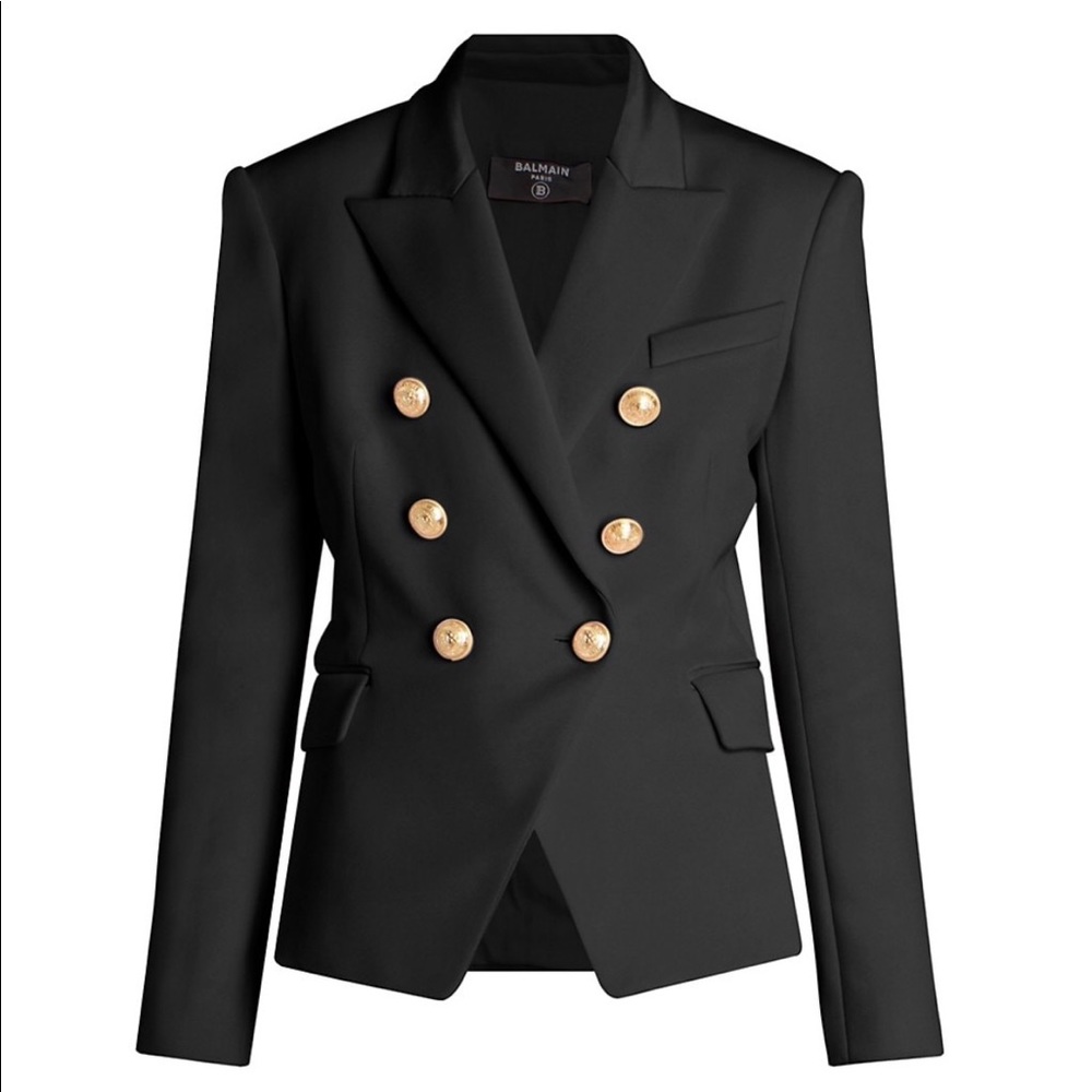 Balmain Double Breasted Blazer - image 3